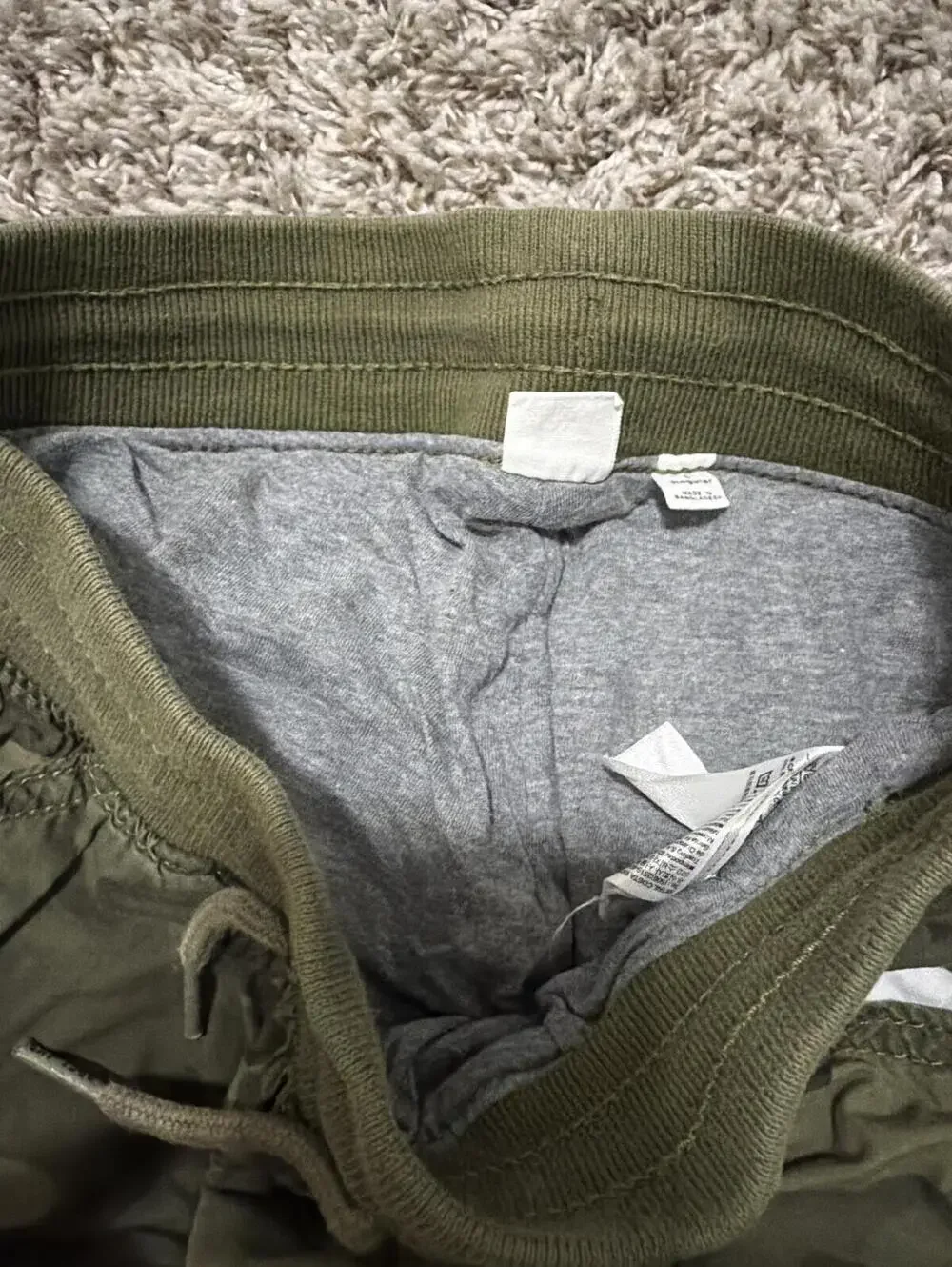 GAP Kids Boys L Pull on Lined Cargo Pants